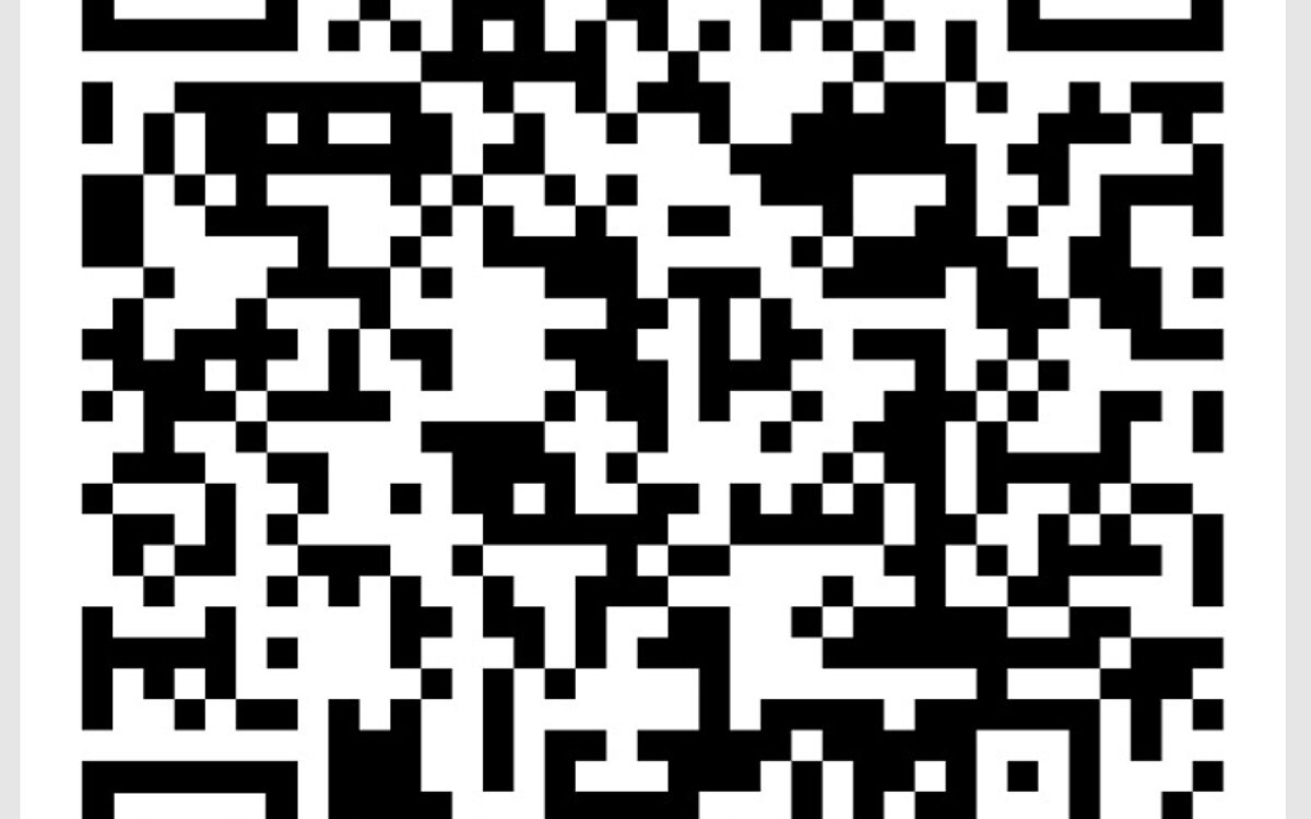 Der QR Code für die Visualisierung der Wilhelmstraße Der QR Code für die Visualisierung der Wilhelmstraße